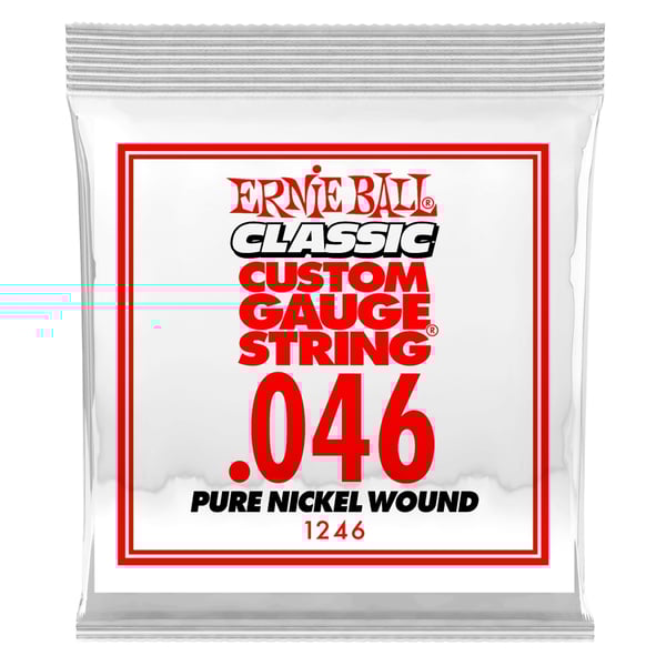 Ernie Ball 1246 Pure Nickel Wound .046