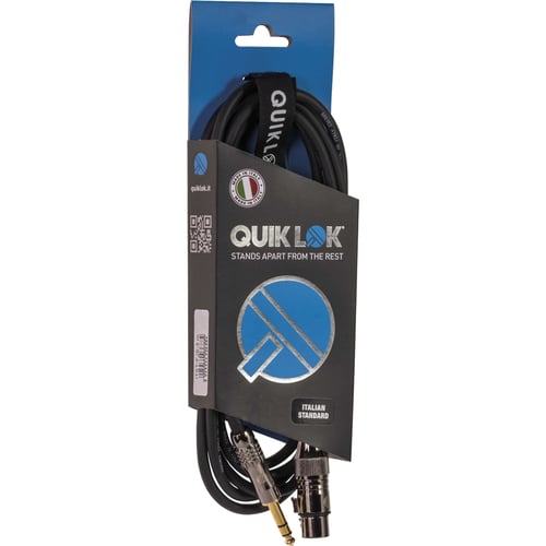 Quik Lok ITST/FJS-5 XLR Femmina/Jack Stereo