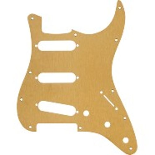 FENDER Battipenna, Stratocaster® S/S/S, montaggio a 11 fori, alluminio anodizzato oro, 1 strato