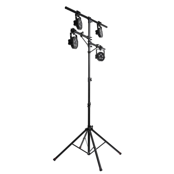 Gator Frameworks GFW-LIGHT-LS2000 Supporto per luci stile albero con base a quattro gambe<br>