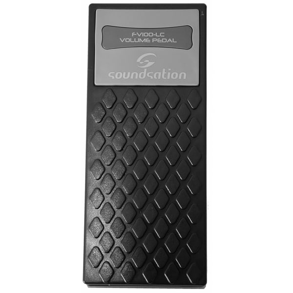 SOUNDSATION Pedale volume/espressione per tastiera con cavo, Jack TRS da 6.3mm e selettore di direzione controllo. Modello FV100-LC