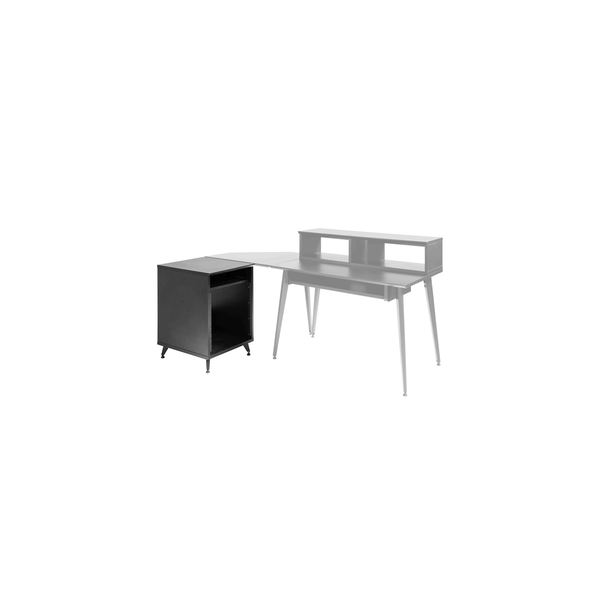 Gator Frameworks GFW-ELITEDESKRK-BLK Rack studio 10U in nero<br>