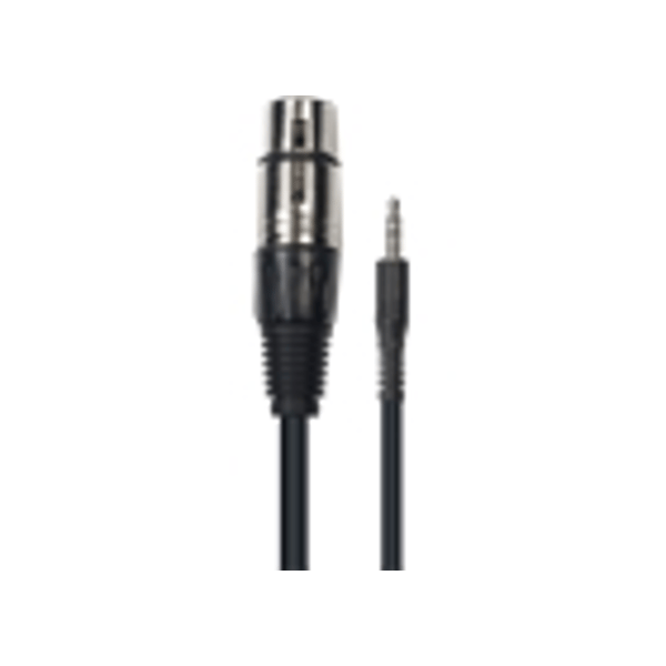 Yellow Cable K12-3 Cavo Segnale XLR Femmina/Mini Jack TRS 3 m
