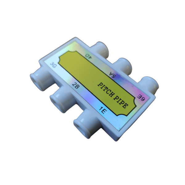 EXTREME GP002 PITCH-PIPE CORISTA INTONATORE 6 NOTE NUMERATE + CUSTODIA