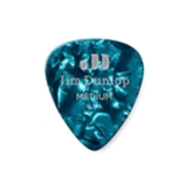 Dunlop 483R#11 Turquoise Perloid - Medium