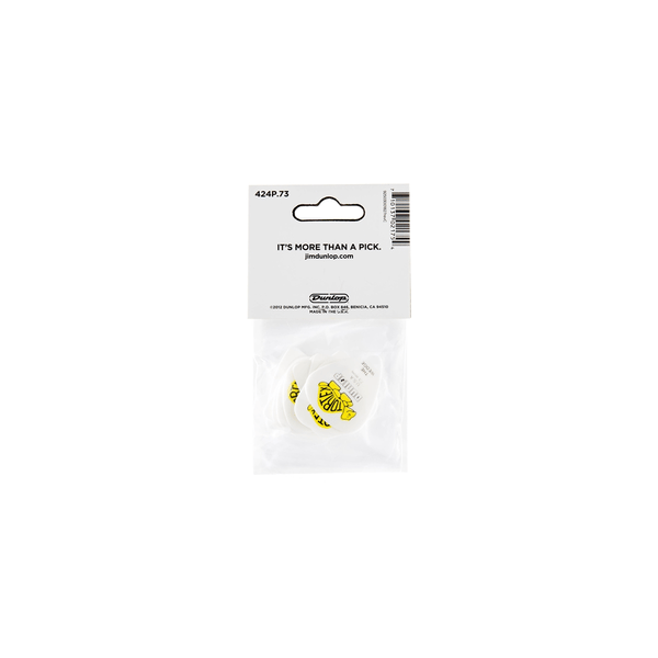 Dunlop 424P Tortex Wedge Yellow .73
