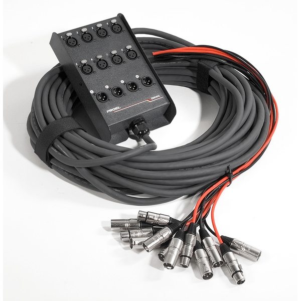 PROEL STAGE Sistema di distribuzione Audio - 12 canali. Numero canali 12, Lunghezza 10mt