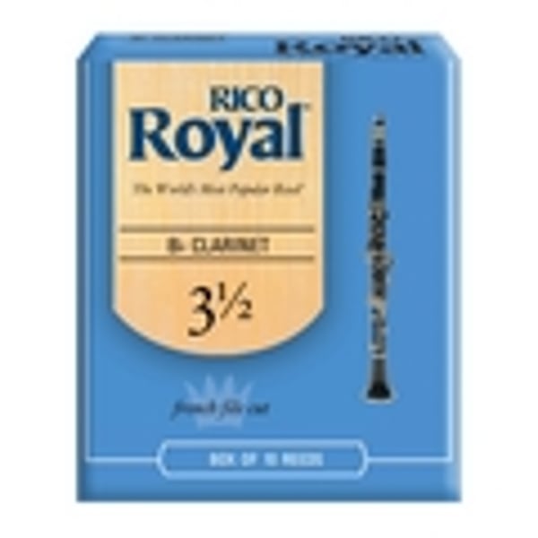 RICO Ance per Clarinetto in Sib Royal, Misura 3.5, confezione 10 pz