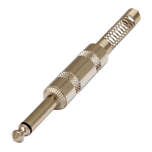PROEL STAGE Connettore professionale jack mono 6,3 mm - 1/4. Colore: Argento.