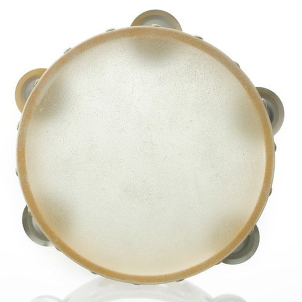 ANGEL Tamburello in pelle naturale - misura Small