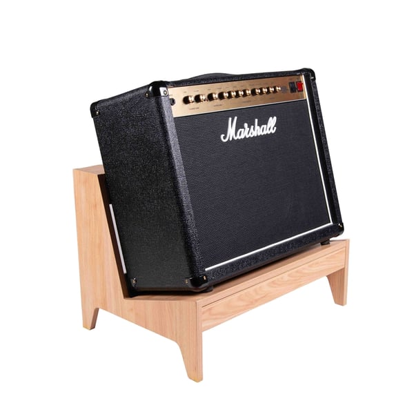 Gator Frameworks GFW-ELITEGTRAMPLG-MPL Stand per amplificatore combo Large in finitura Natural Maple Matte<br>