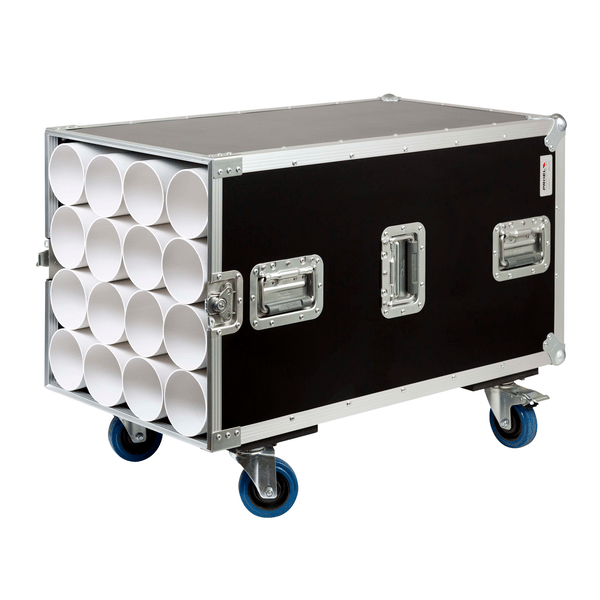 PROEL STAGE Custodia Professionale per aste microfoniche realizzata in multistrato di pino marino Rivestimento in laminato plastico NERO antigraffio.