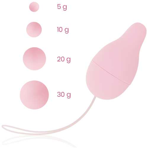 OHMAMA SET OHMAMA - SISTEMA DI PESO KEGEL PER SVILUPPATORE DEL PAVIMENTO PELVICO