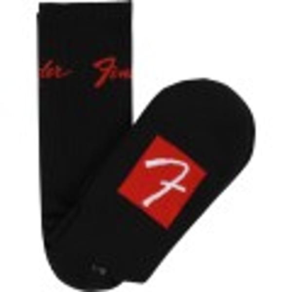 FENDER Calzini Logo Stompsock neri taglia L