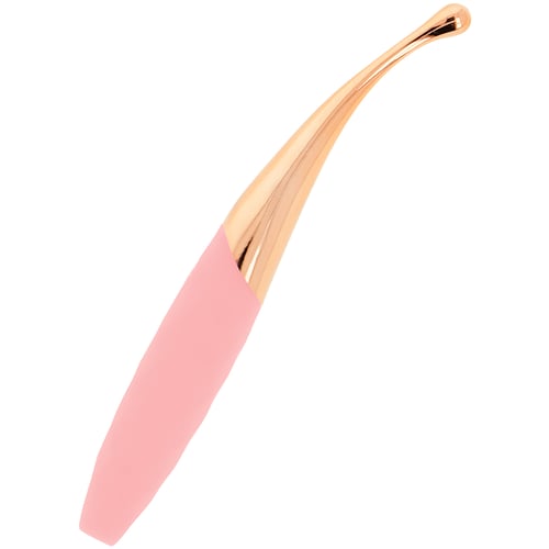 OHMAMA STIMULATING OHMAMA - STIMOLATORE CLITORIDE RICARICABILE 36 MODALITÀ ROSA-ORO ROSA