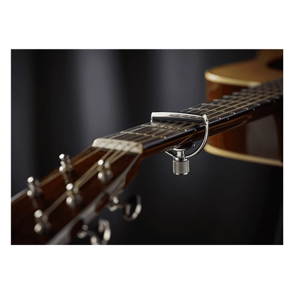 G7TH Heritage Style 1 Wide Silver Capo