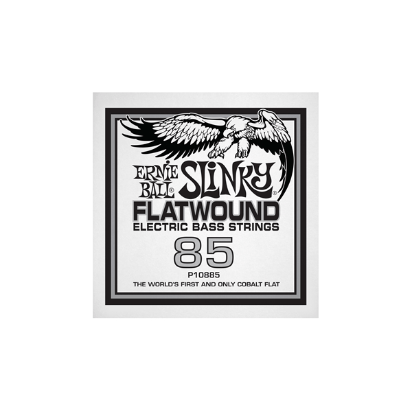 Ernie Ball 0885 Cobalt Flatwound Bass .085