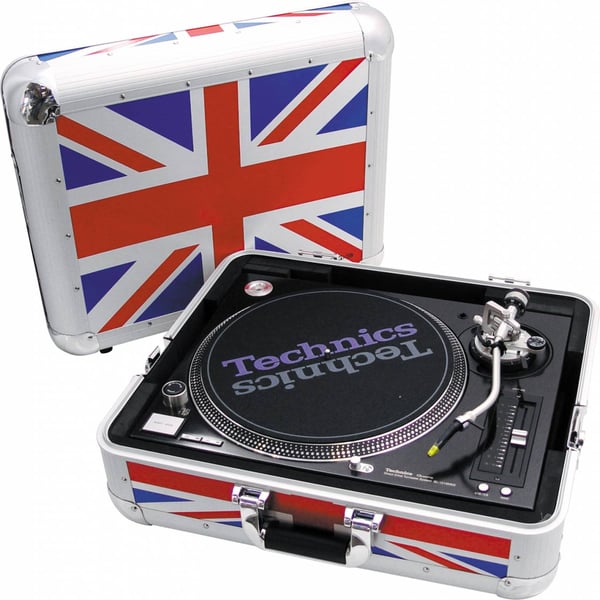 ZOMO Flightcase SL-12 XT | Technics SL-1200 / SL-1210 - Jamaica Flag