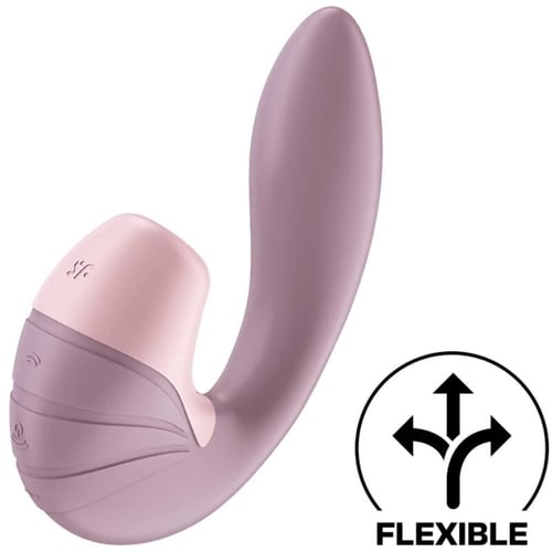 SATISFYER SUPERNOVA AIR PULSE STIMULATOR & VIBRATION - PINK