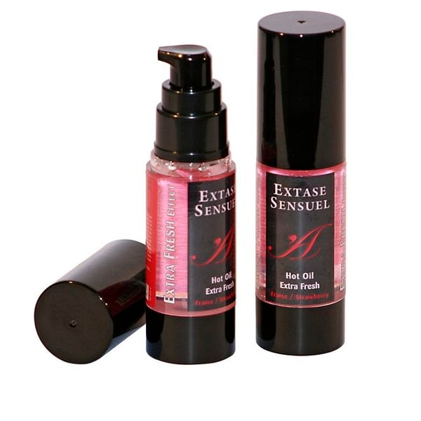 EXTASE SENSUEL HEISSES ÖL EXTRA FRISCHE ERDBEERE