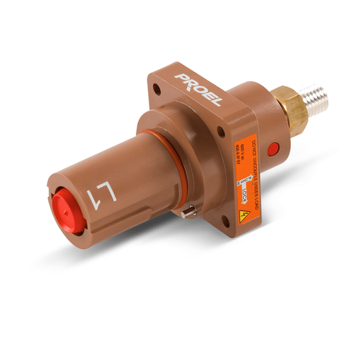 PROEL STAGE Presa da pannello Proel Lock. Colore: Marrone. Fase: L1.