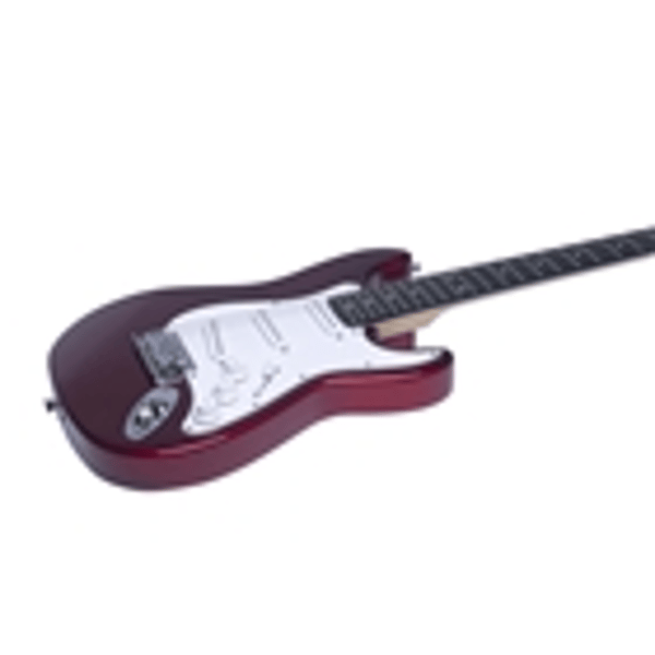 Eko Guitars ST-100 3/4 Chrome Red