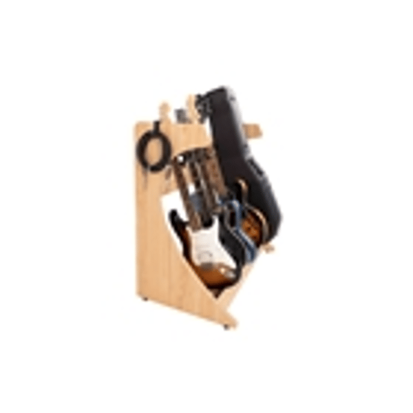 Gator Frameworks GFW-ELITEGTR5RK-MPL Rack per chitarre 5-7 posti in finitura Natural Maple Matte<br>