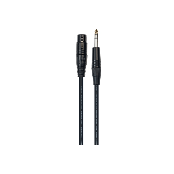Yellow Cable M05J-S Cavo Microfonico Jack TRS/XLR Femmina 5 m