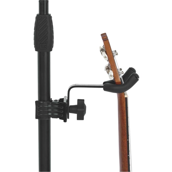 Gator Frameworks GFW-MICUKE-HNGR - Supporto con morsetto per ukulele o mandolino