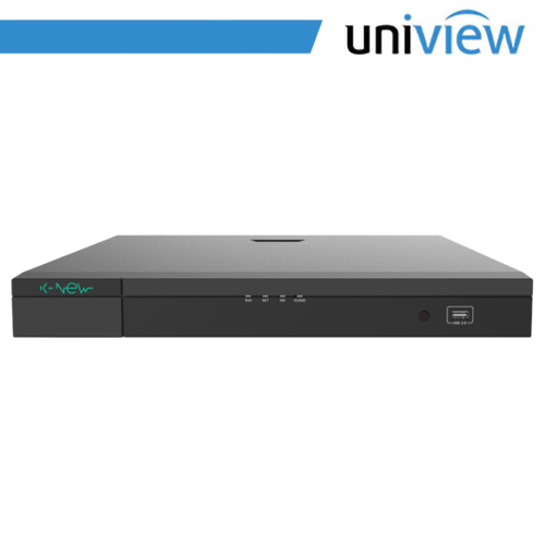 NVR K-NEW Uniview 32 Canali 4K, 2 SATA, Senza Porte PoE
