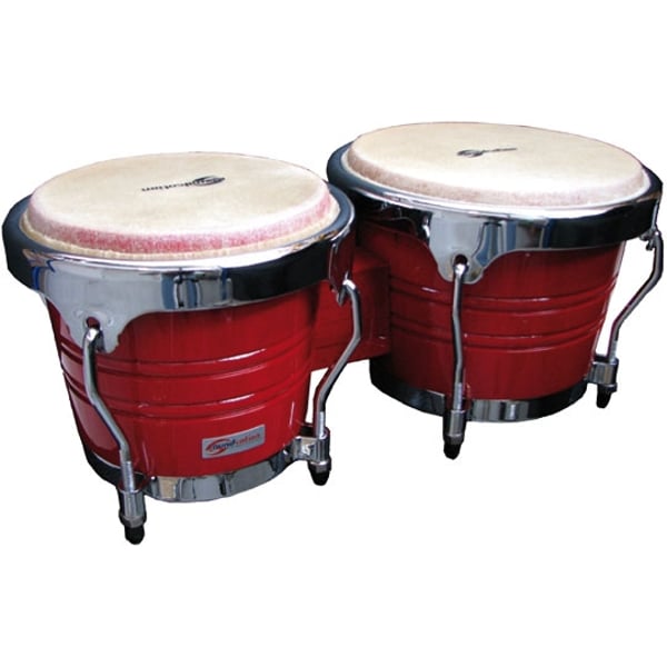 SOUNDSATION Bongos da 7" & 8" con Hardware DIE-CAST. Modello SB02-RD