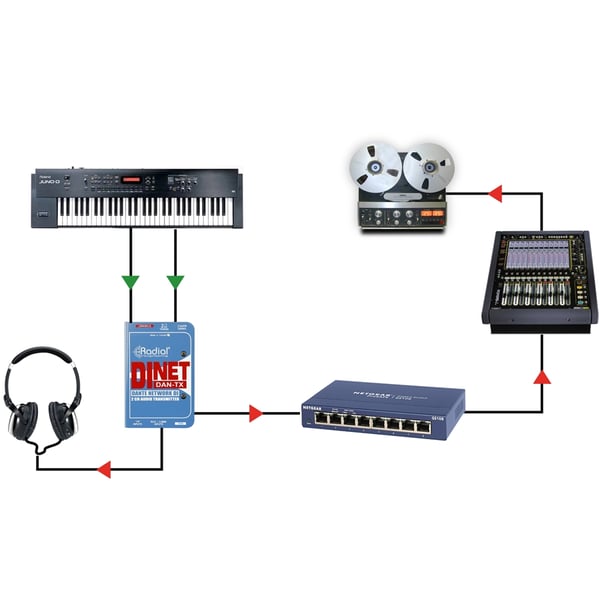 Radial Engineering DiNet Dan-TX