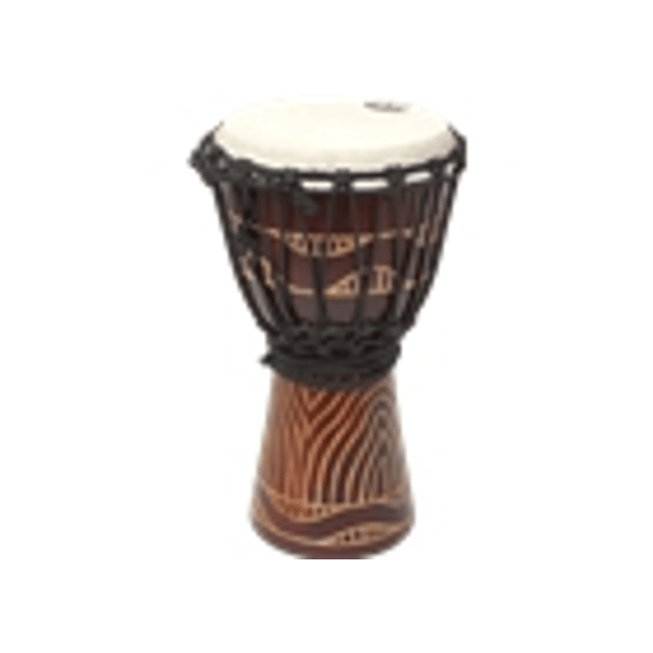 Tanga DA40-8T Djembe Slammer 8" Mogano Scolpito Rosso