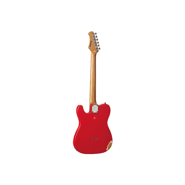 Eko Guitars VT-380 Relic Fiesta Red