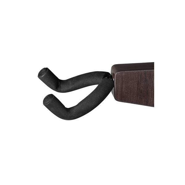 Gator Frameworks GFW-ELITEGTRHNGSTD-BRN Stand appendi-chitarra in finitura marrone noce scuro&lt;br&gt;