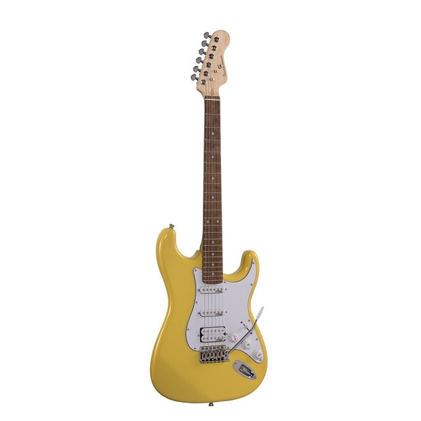 SOUNDSATION Chitarra elettrica double cutaway con 2 single coil + humbucker splittabile e meccaniche autobloccanti (equipaggiata Wilkinson, tastiera eco-rosewood)