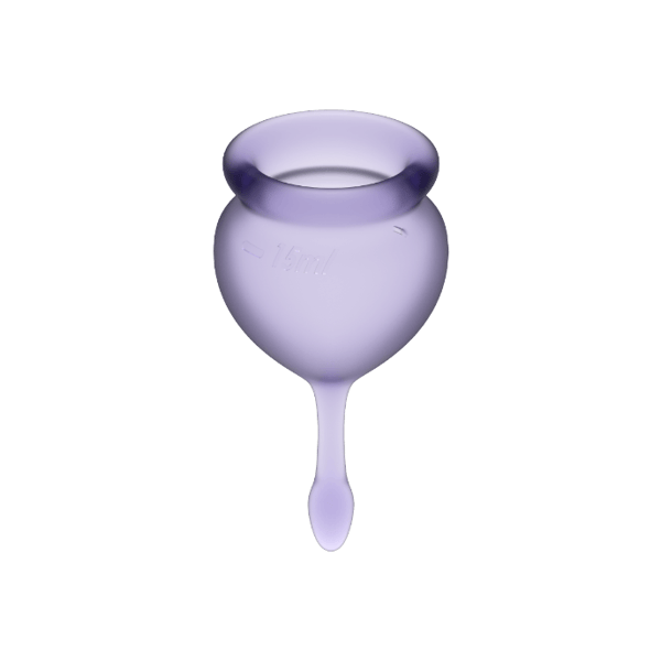SATISFYER FEEL GOOD COUPE MENSTRUELLE VIOLET 15 + 20ML