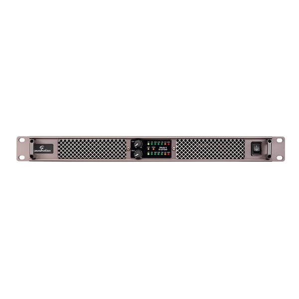 SOUNDSATION Amplificatore Professionale in Classe-D da 1U Rack 2x800W @ 8ohm, 2x1300W @ 4ohm. Modello ZEUS II D-3750