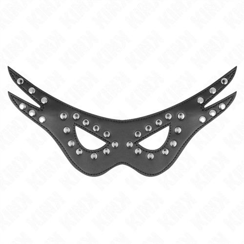 KINK MASKED ALLURE KINK - MASCHERA SEXY IN SIMILPELLE MODELLO 1 27 x 13 CM