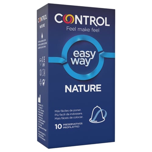 CONTROL CONDOMS CONTROL - NATURA EASY WAY 10 UNITÀ