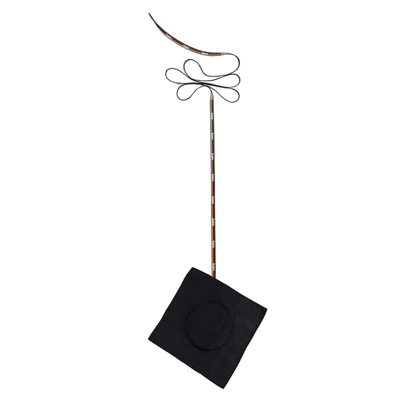 BAM ITALIA SW-0015 PANNO IN MICROFIBRA PER PULIZIA INTERNA PER SAX TENORE - NOIR