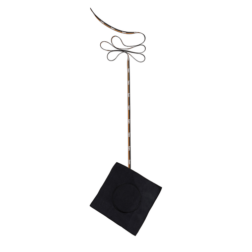 BAM ITALIA SW-0015 PANNO IN MICROFIBRA PER PULIZIA INTERNA PER SAX TENORE - NOIR