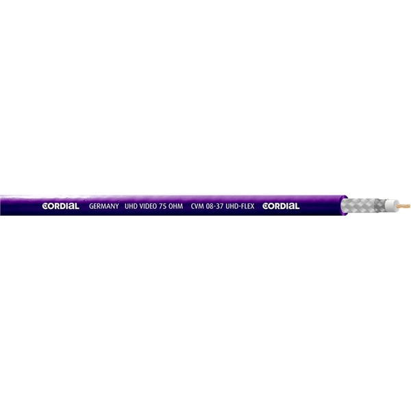 Cordial CVM 08-37 UHD-FLEX-PURPLE 100