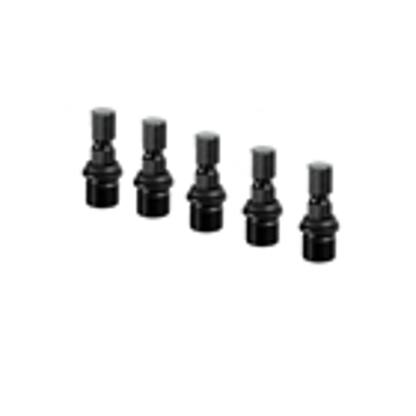 Gator Frameworks GFW-MIC-QRINSERT5 - Set di adattatori per microfoni con sgancio rapido (5 pezzi)