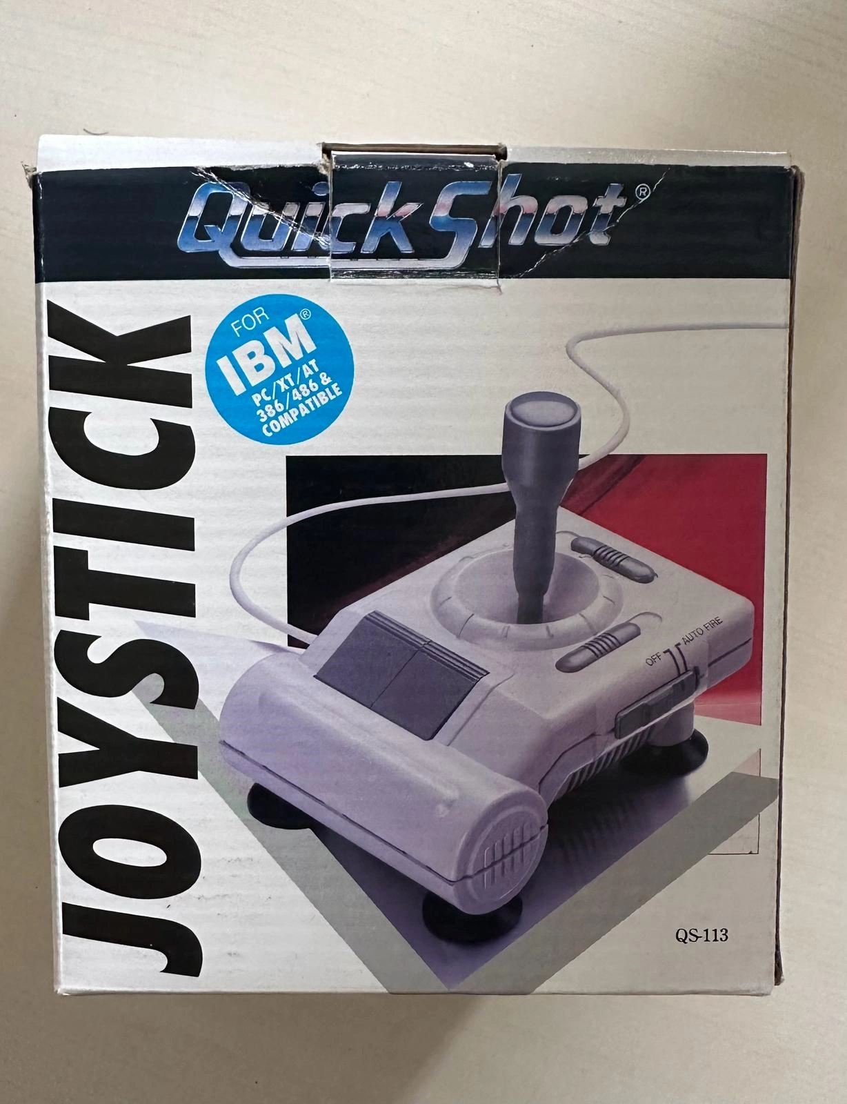 Joystick analogico vintage per PC QuickShot QS-113