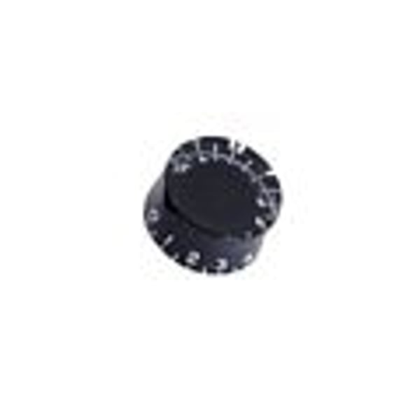 SOUNDSATION PARTS Manopola adatta per Gibson (Nero Trasparente)