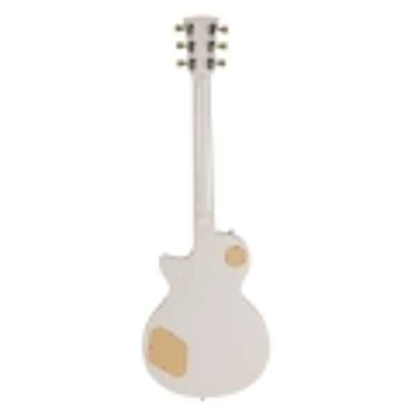 SOUNDSATION Chitarra elettrica cutaway arch top con 2 humbucker e manico set-in. Modello MILESTONE-PRO WH