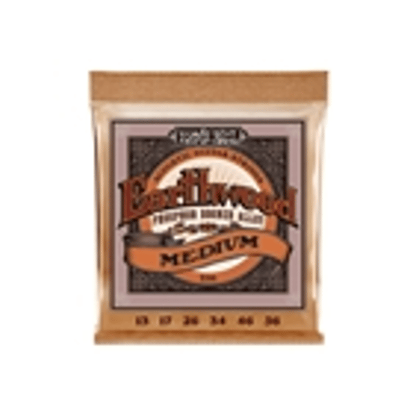 Ernie Ball 2144 Earthwood Phosphor Bronze Medium 13-56