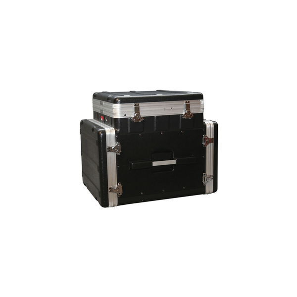 Gator Cases GRC-10X8 PU Rack audio 10U Pop Up, 8U laterale