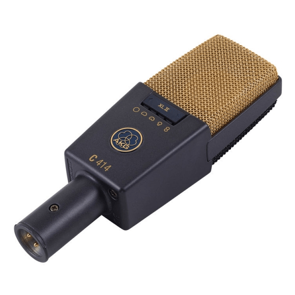 AKG ACOUSTIC AKG C414-XLII MICROFONO A CONDENSATORE DA STUDIO LARGO DIAFRAMMA 9 DIAGRAMMI POLARI MULTI PATTERN